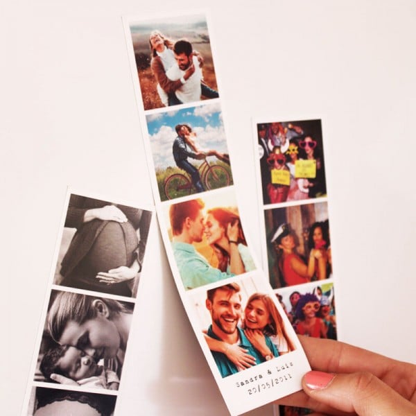 Imán Personalizado Fotomatón Parejas