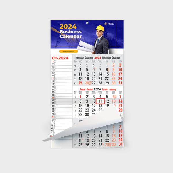 Calendario memo 3 meses
